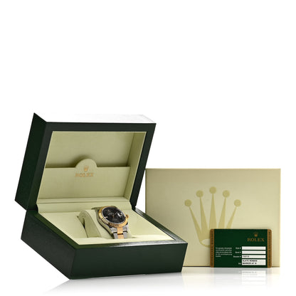 Rolex Stainless Steel 18K Yellow Gold 41mm Oyster Perpetual Datejust II Watch Slate 116333 5 of 5