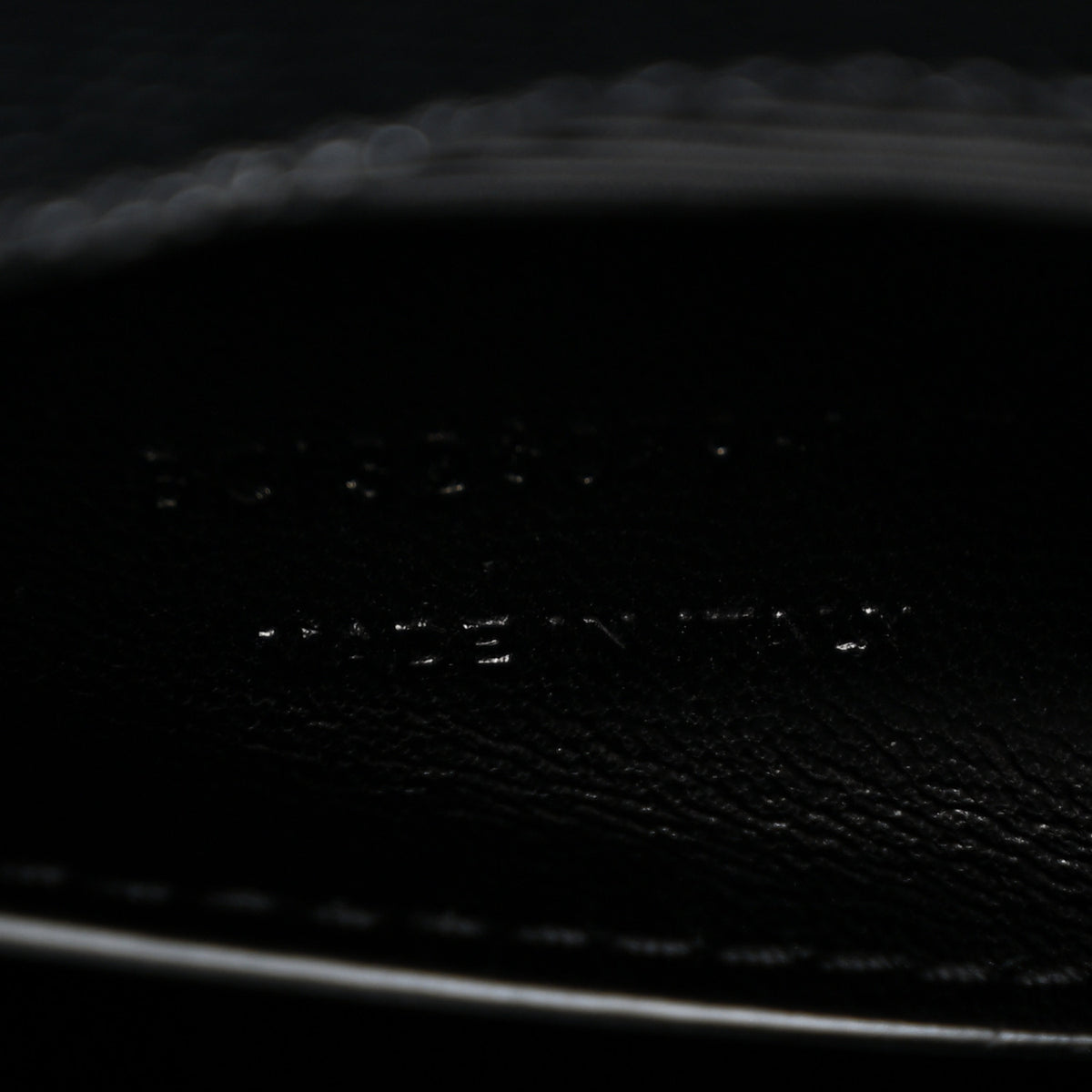 Saint Laurent Grain De Poudre Monogram Cassandre Clutch Black 7 of 11