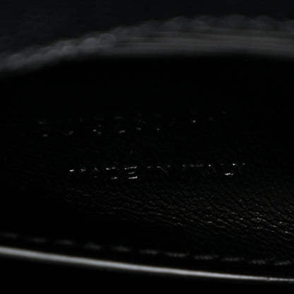 Saint Laurent Grain De Poudre Monogram Cassandre Clutch Black 7 of 11