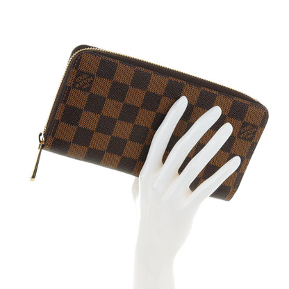 Louis Vuitton Damier Ebene Zippy Wallet 2 of 7
