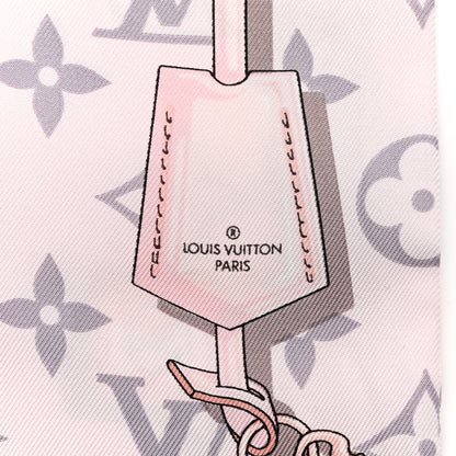 Louis Vuitton Silk Monogram Confidential Bandeau Light Pink 3 of 3