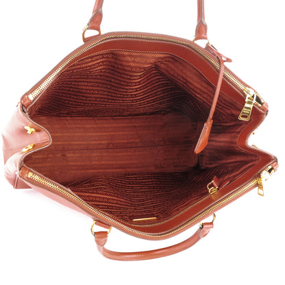 Prada Saffiano Lux Extra Large Galleria Double Zip Tote 5 of 8