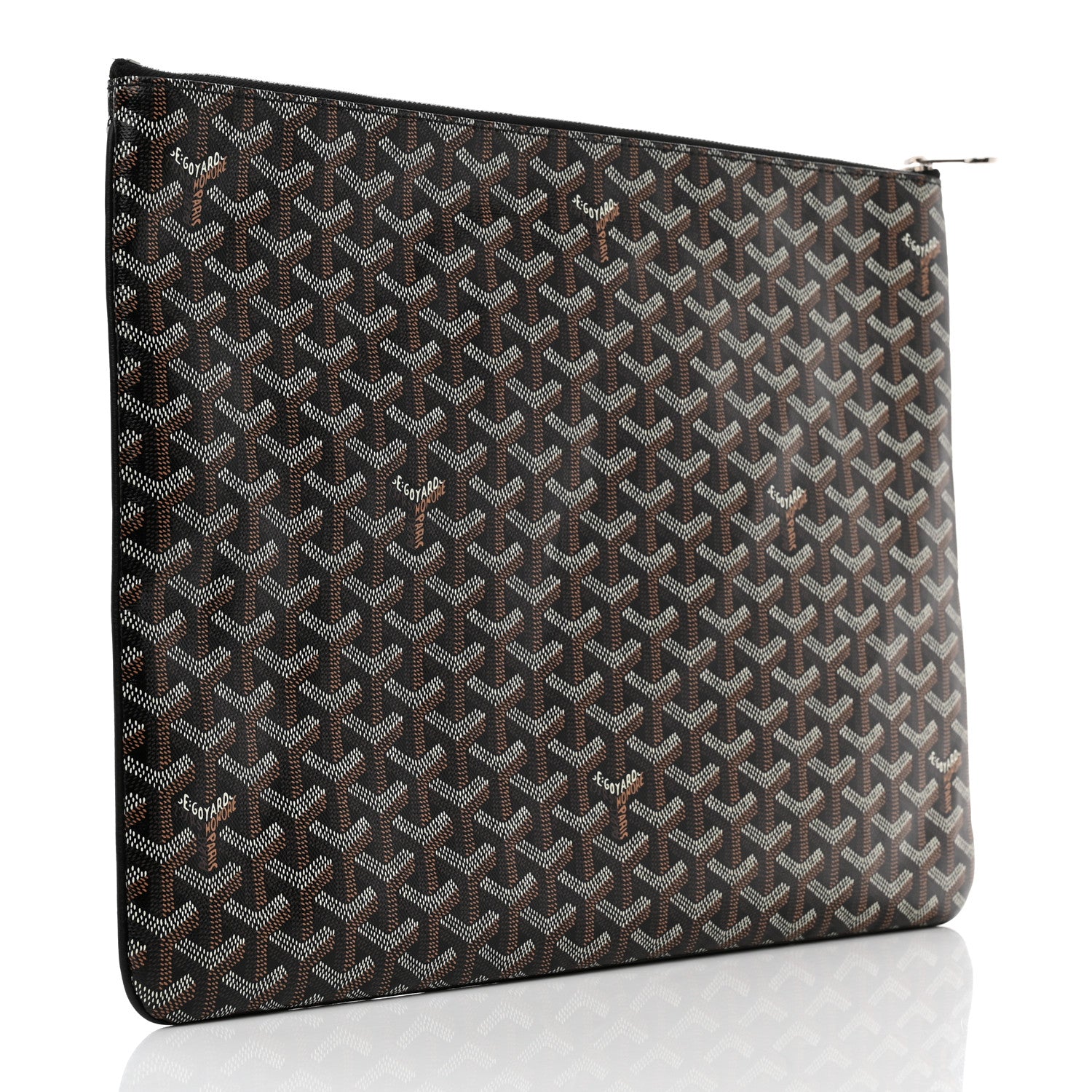 Goyard Goyardine Senat Pochette GM Black 2 of 7
