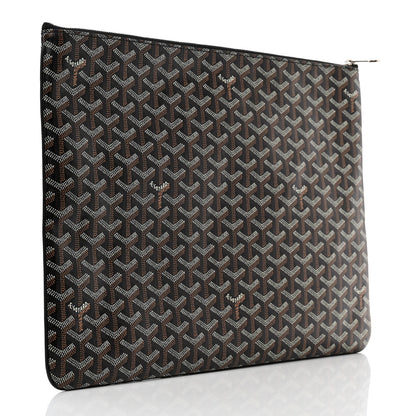 Goyard Goyardine Senat Pochette GM Black 2 of 7