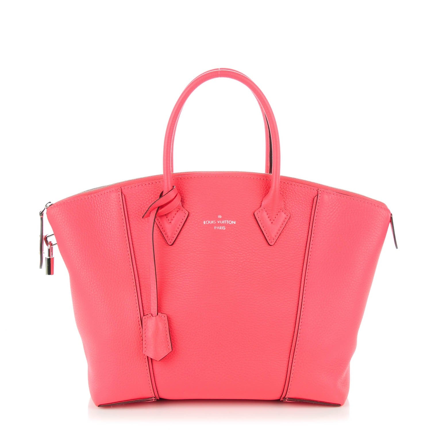 Louis Vuitton Cuir Taurillon Soft Lockit PM Rose Litchi 1 of 7