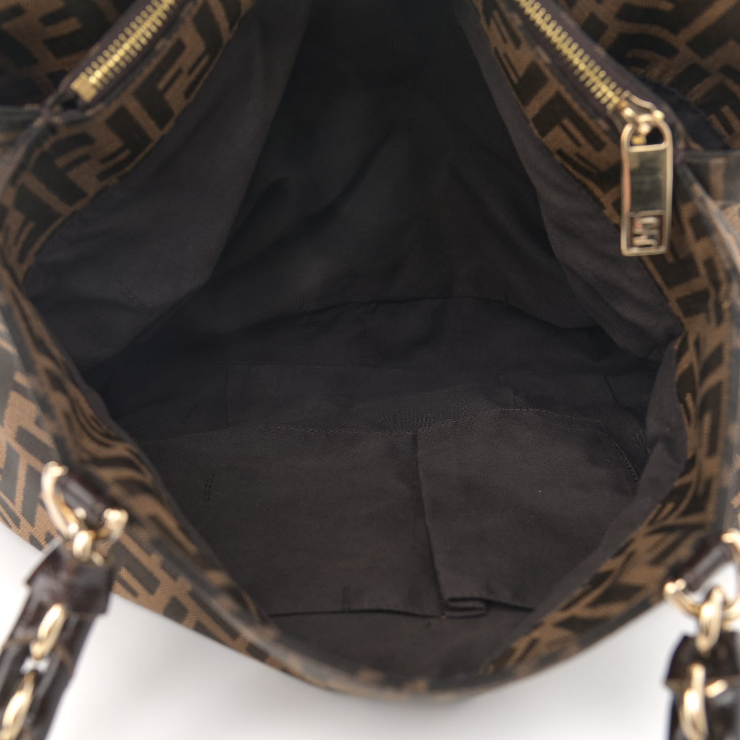 Fendi Zucca Mia Tote Tobacco 6 of 13