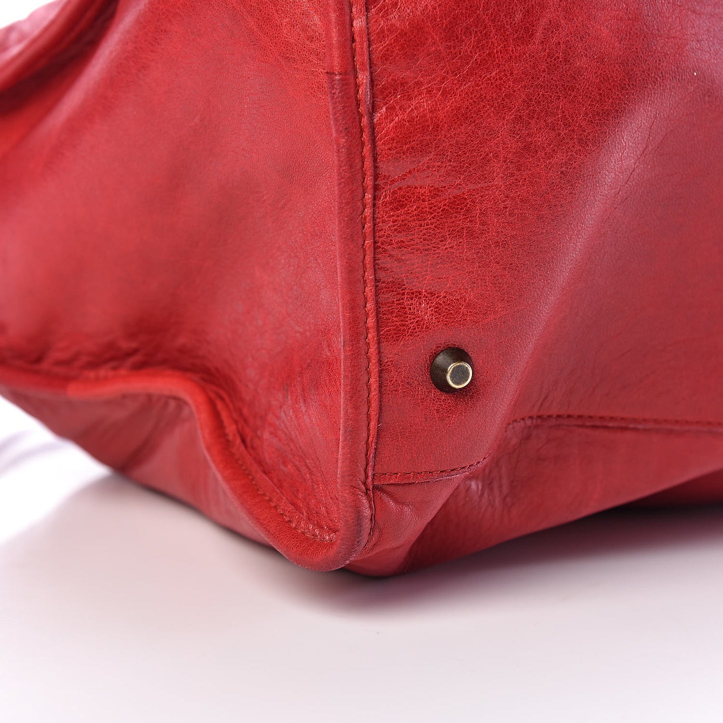 Agneau Classic Hardware Work Rouge Vif