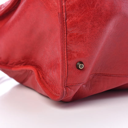 Balenciaga Agneau Classic Hardware Work Rouge Vif 12 of 14