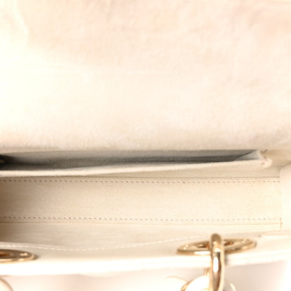 Christian Dior Lambskin Cannage Small Lady D-Joy Latte 5 of 11