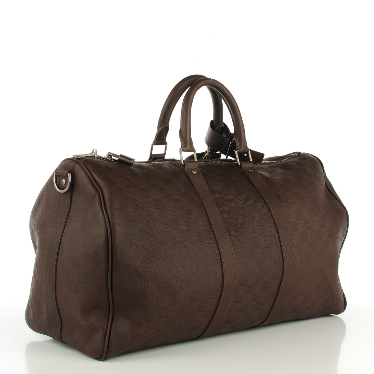Louis Vuitton Damier Infini Keepall Bandouliere 45 Meteor 3 of 7