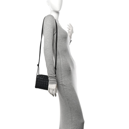 Bottega Veneta Nappa Intrecciato Mini Loop Camera Bag Black 2 of 9