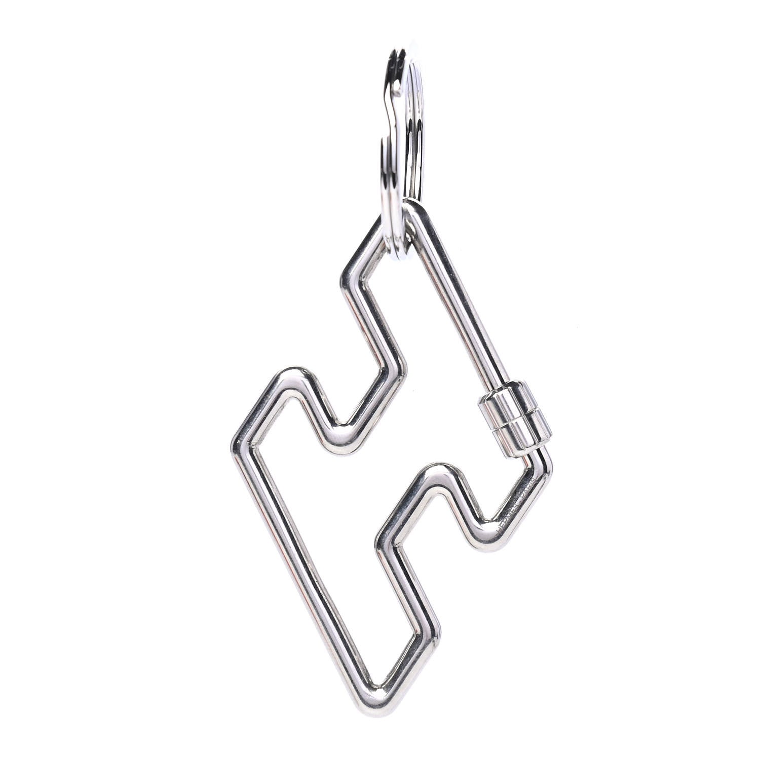 Hermes Stainless Steel H Too Speedy Key Ring 1 of 3