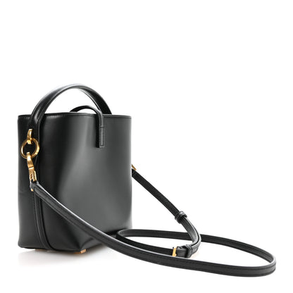 Saint Laurent Shiny Calfskin Le 37 Mini Bucket Bag Black 3 of 11