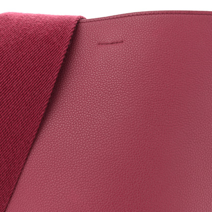 Celine Soft Grained Calfskin Small Sangle Bucket Bag Raspberry 7 of 10
