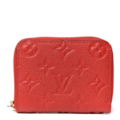 Louis Vuitton Empreinte Zippy Coin Purse Cherry 1 of 7