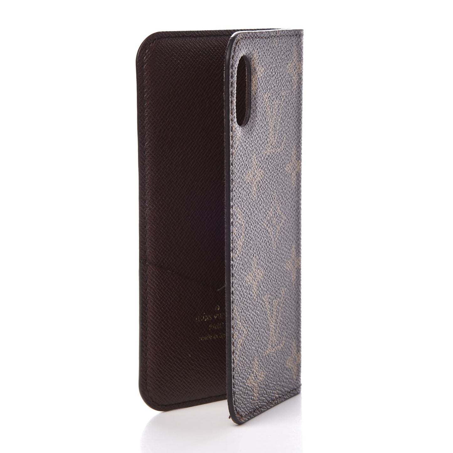 Monogram iPhone X Folio Case