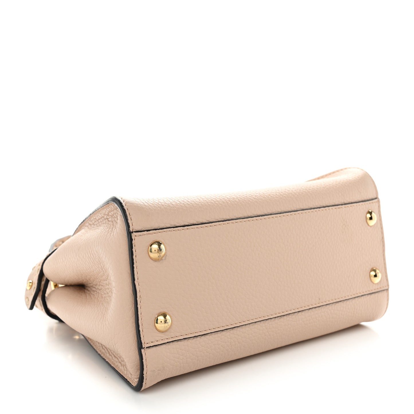 Cuoio Romano Selleria Mini Peekaboo Iconic Satchel Rosa Plaster