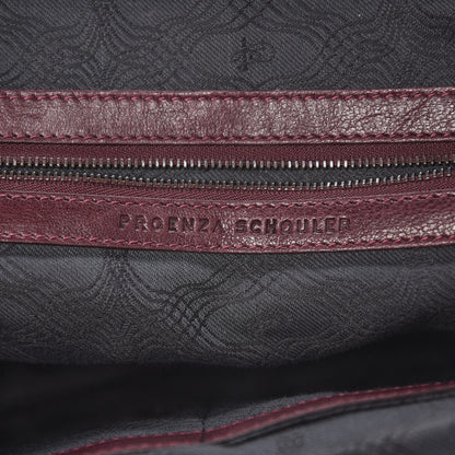 Proenza Schouler Lambskin Small PS1 Keep All Burgundy 5 of 10