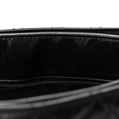 Chanel Calfskin Quilted Medium Coco Soft Tote Black 11 of 17