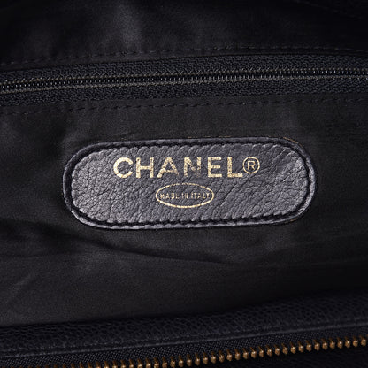 Chanel Caviar XL Weekender Bag Black 8 of 17