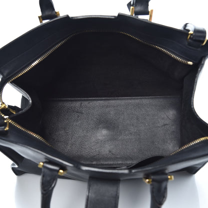 Saint Laurent Smooth Calfskin Small Monogram Cabas Black 7 of 13