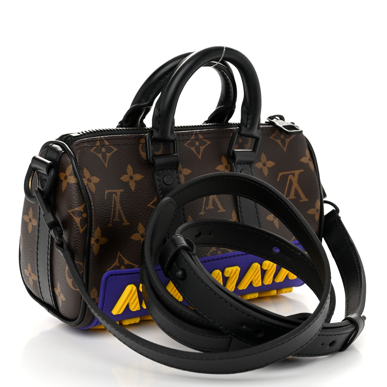 Louis Vuitton Monogram LV Rubber Keepall XS Multicolor 3 of 9