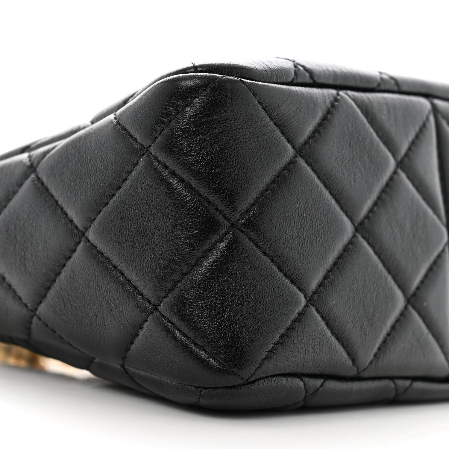 Chanel Lambskin Quilted Multi Chain Hobo Black 9 of 11