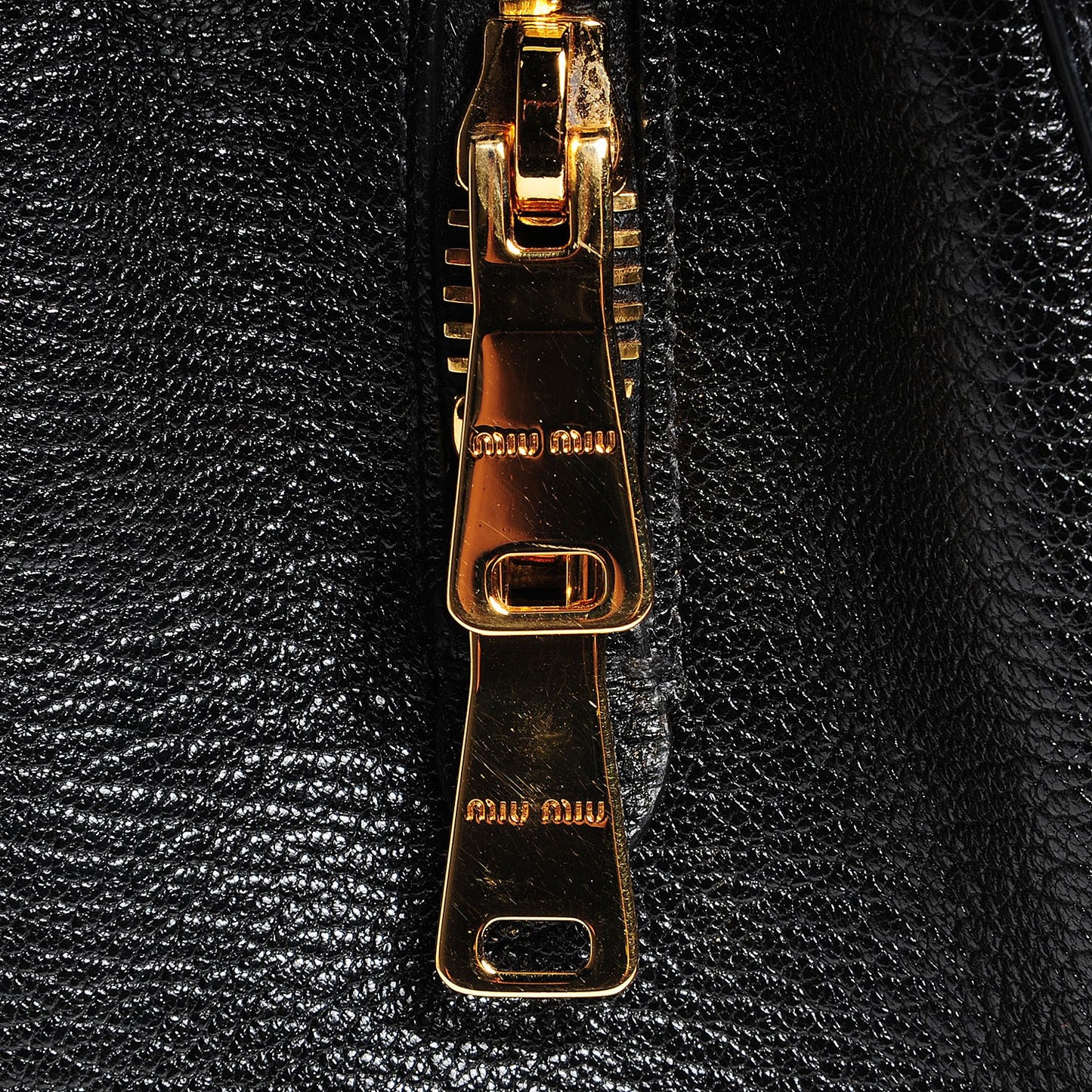 Goatskin Madras Top Handle Tote Nero Black