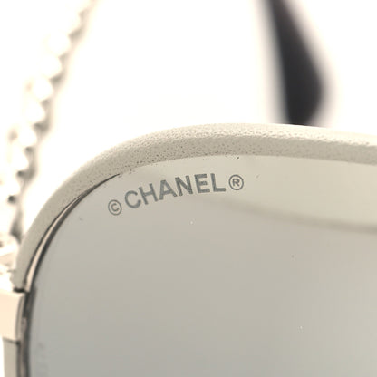 Chanel Pilot Winter Sunglasses 4219-Q White 7 of 8