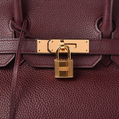 Hermes Togo Birkin 30 Bordeaux 29 of 41