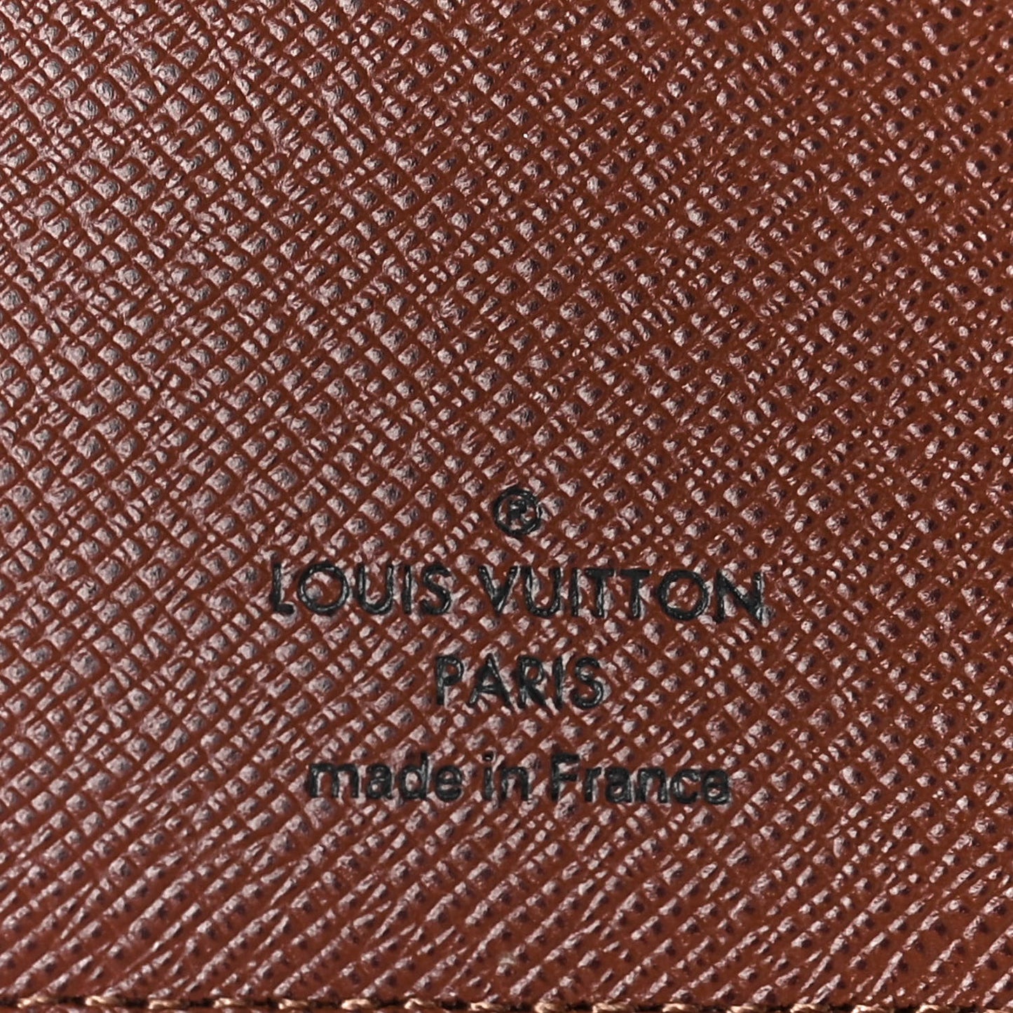 Monogram Desk Agenda Cover