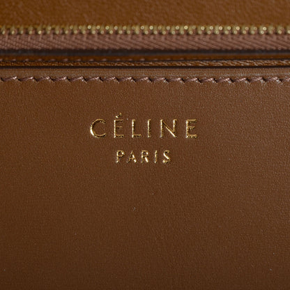 Celine Smooth Calfskin Medium Classic Box Flap Bag Camel 8 of 10