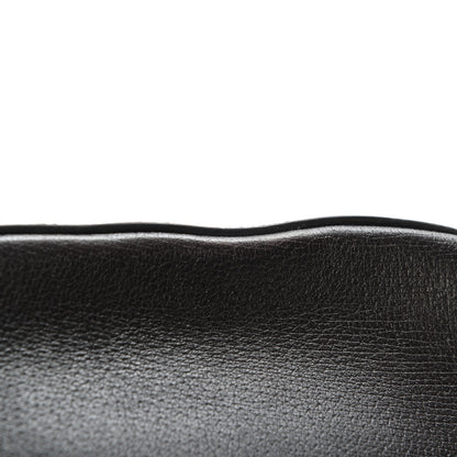 Gucci Textured Calfskin Web Small Webby Bee Shoulder Bag Brown Coffee 8 of 9
