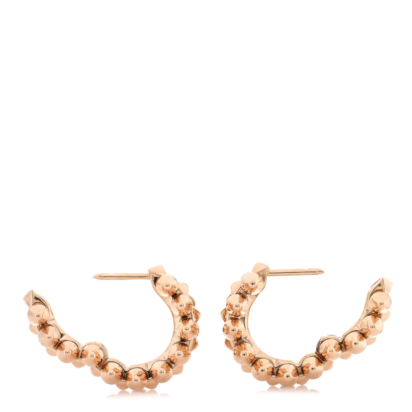 18K Pink Gold Mini Clash de Cartier Earrings