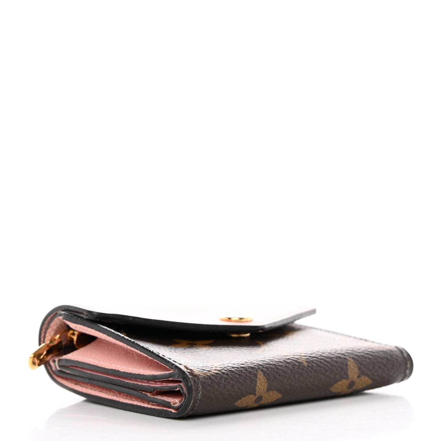Monogram Zoe Wallet Rose Ballerine