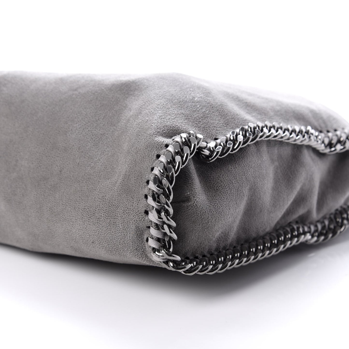 Shaggy Deer Small Falabella Tote Grey