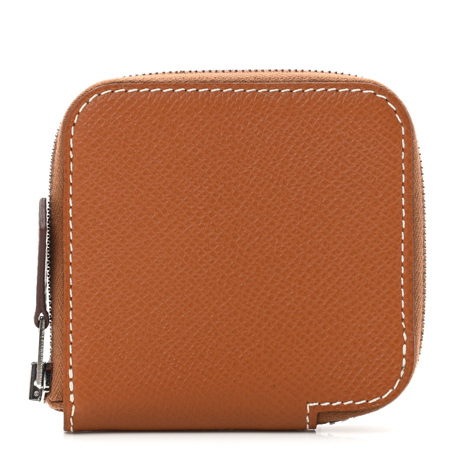 Hermes Epsom Silk'in Coin Purse Gold 1 of 7