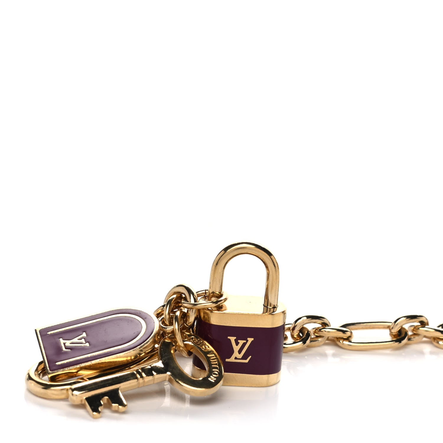 Louis Vuitton Vernis Heart Coin Purse Violet 8 of 8