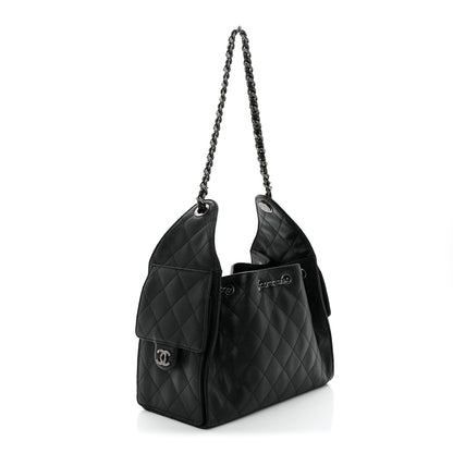 Chanel Caviar Quilted Small Chanel 25 Handbag Black 3 of 11