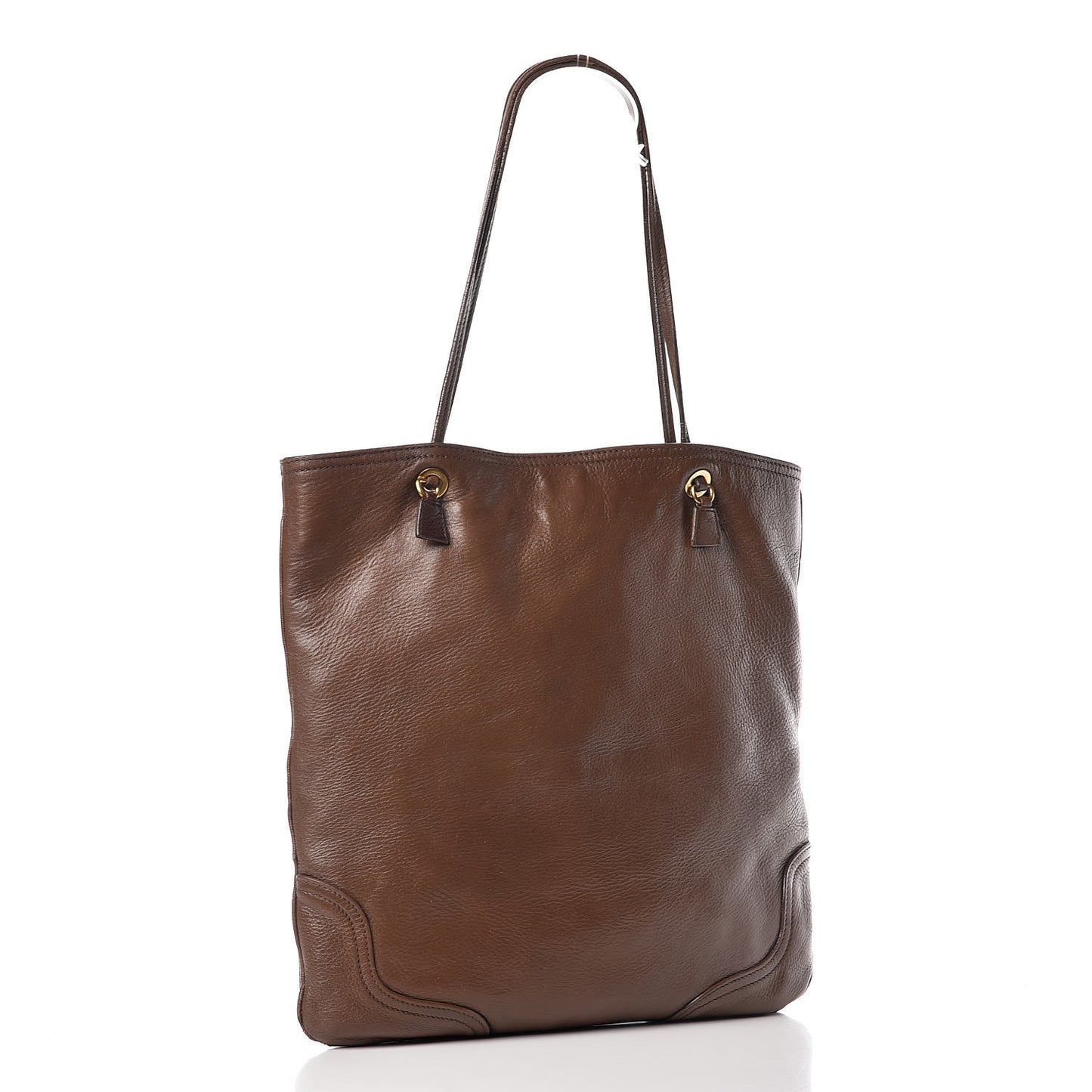 Vitello Daino Shoulder Bag Bruciato