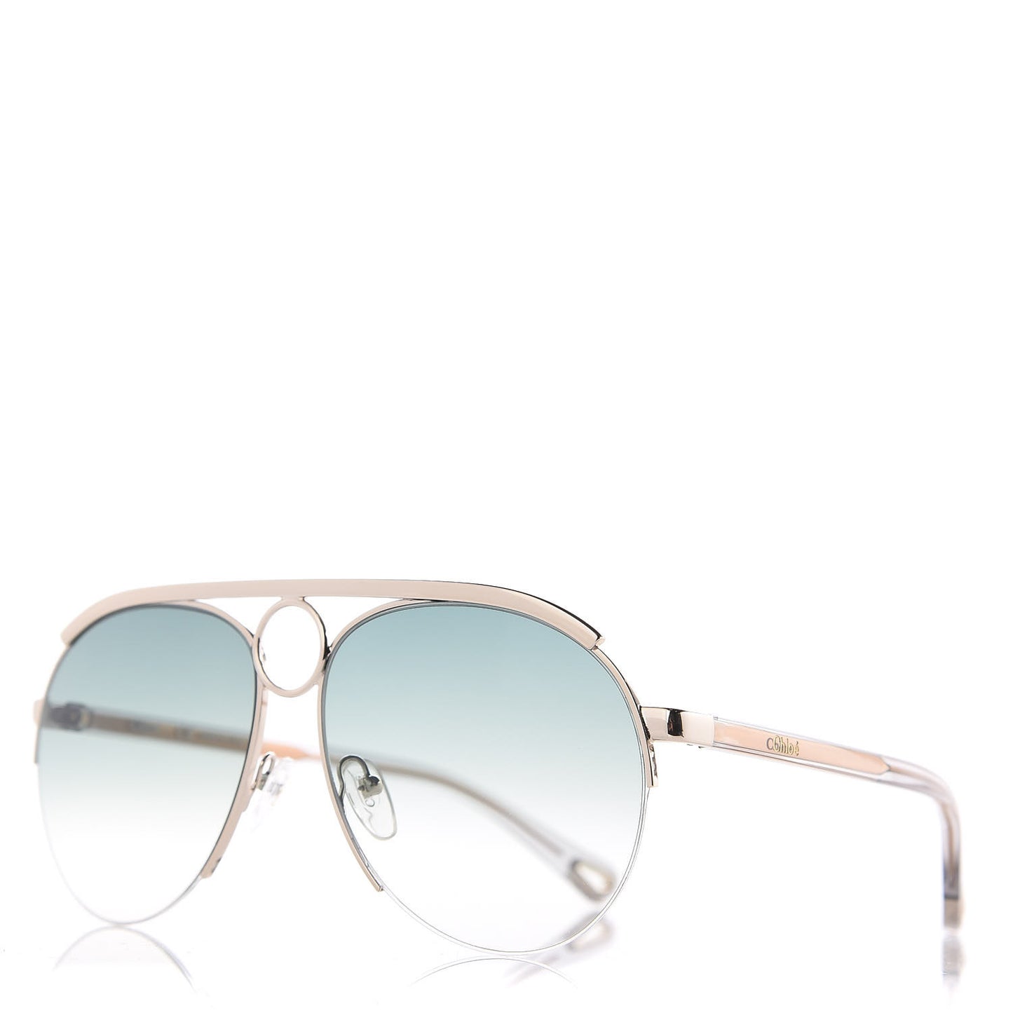 Mirrored Romie Aviator Sunglasses CE152S Blue