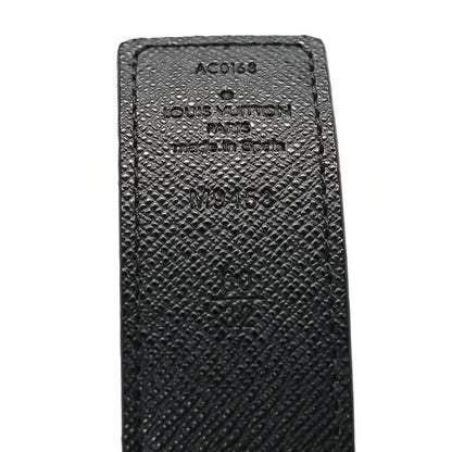 Louis Vuitton Calfskin Monogram 30mm LV Initiales Reversible Belt 80 32 Black 3 of 6
