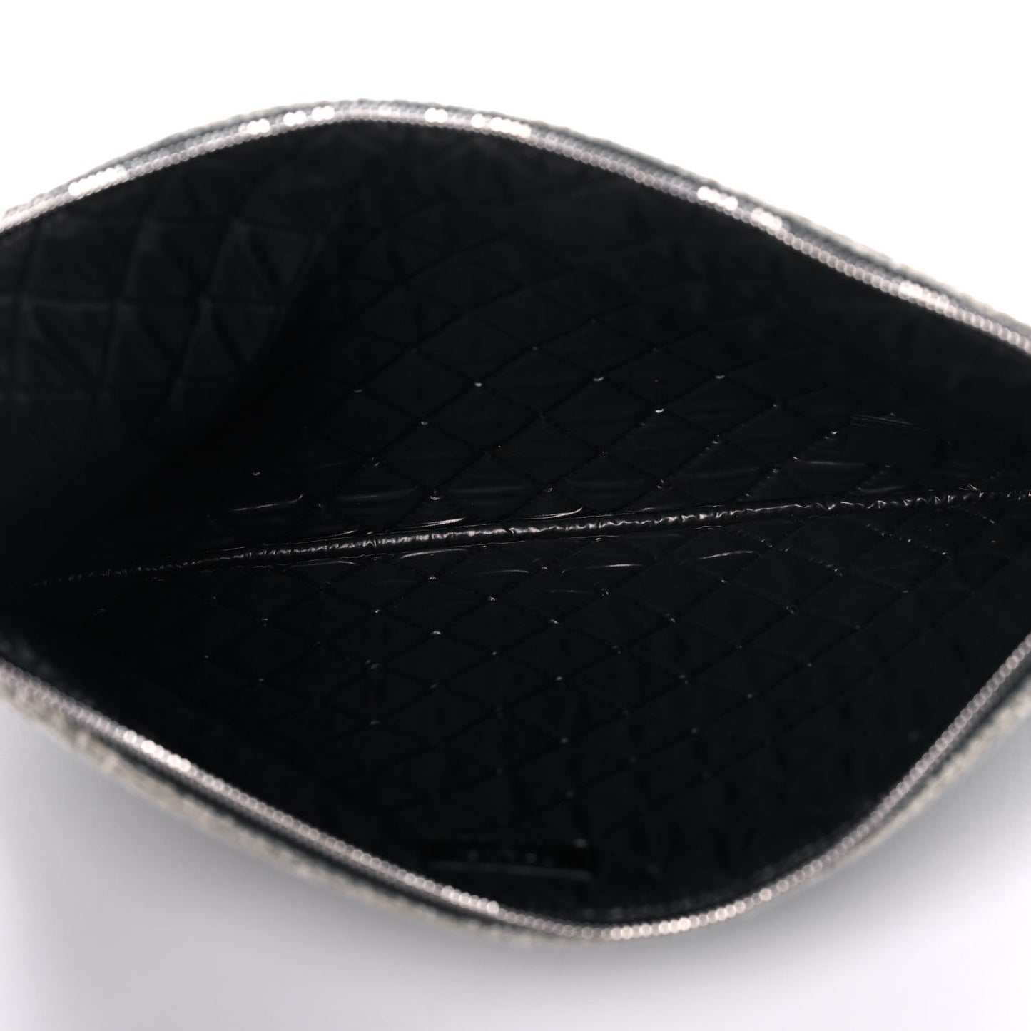 Canvas Medium Deauville Cosmetic Pouch Grey