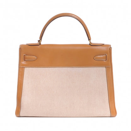 Hermes Toile Box Kelly 32 Gold 3 of 7