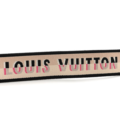 Louis Vuitton Jacquard Speedy Bandouliere 20 Shoulder Strap Black 4 of 5