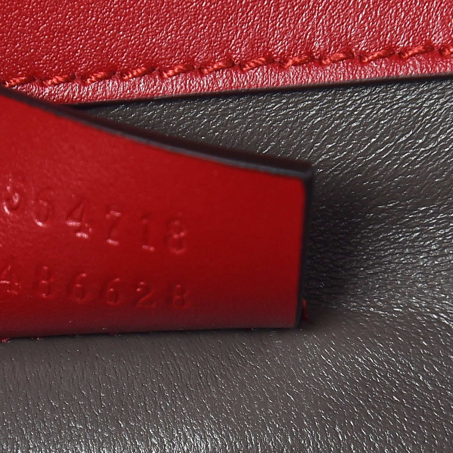 Gucci Smooth Calfskin Mini Zumi Shoulder Bag Hibiscus Red 7 of 9