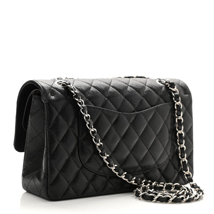 Chanel Caviar Quilted Medium Double Flap Black 3 of 11