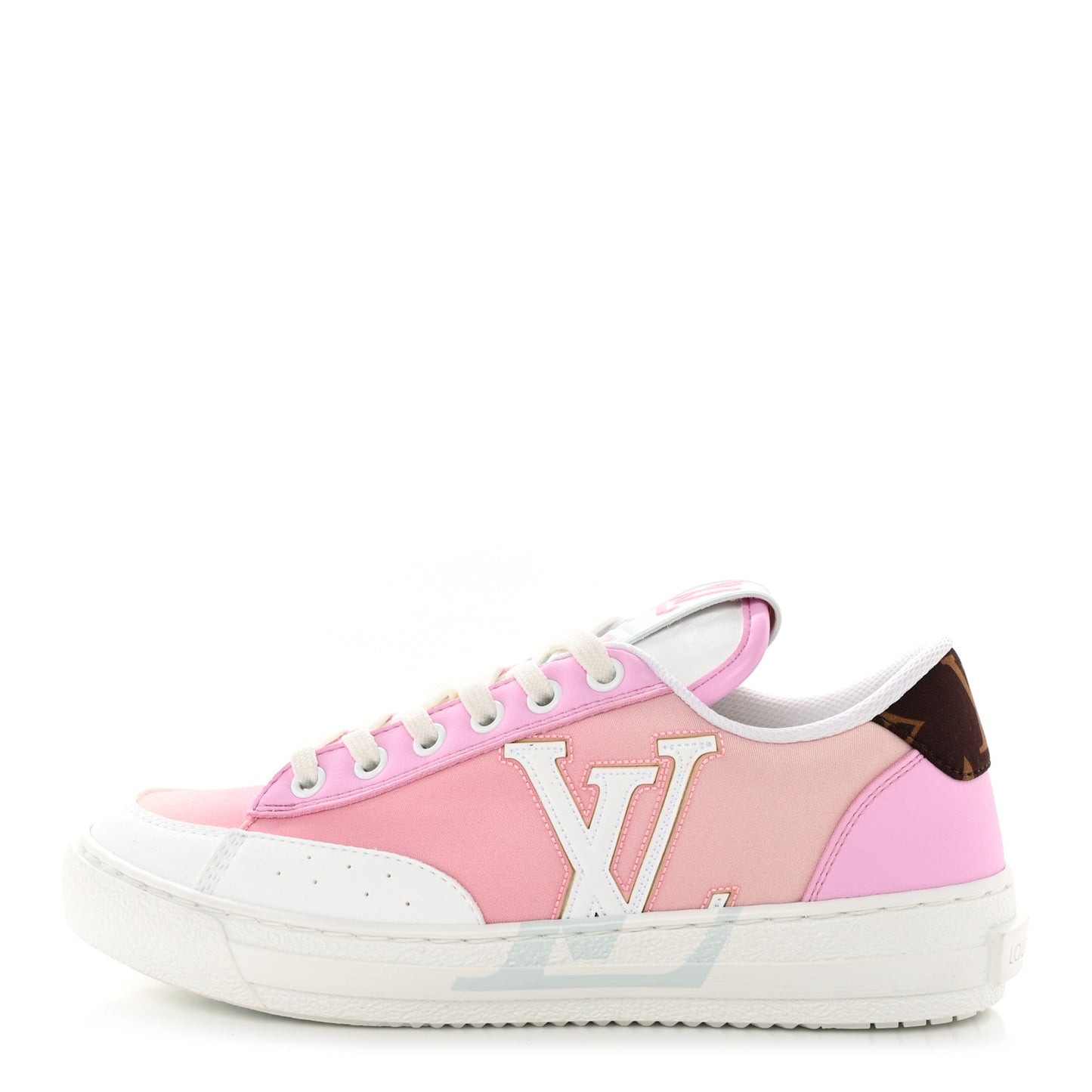 Monogram Charlie Sneaker 36 Pink Rose Clair