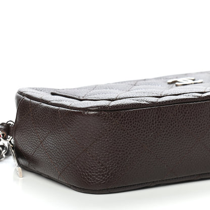 Chanel Caviar Quilted Timeless Camera Case Brown 8 of 9
