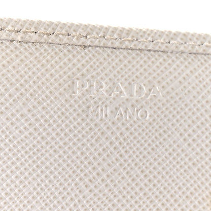 Prada Saffiano Crystal Studded Wallet On Strap Talco 6 of 12